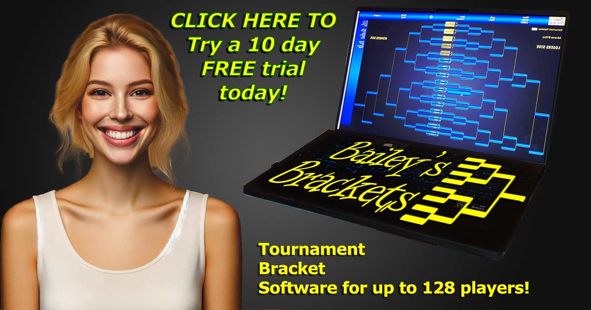 Baileys Brackets Tournament Software - Free Trial